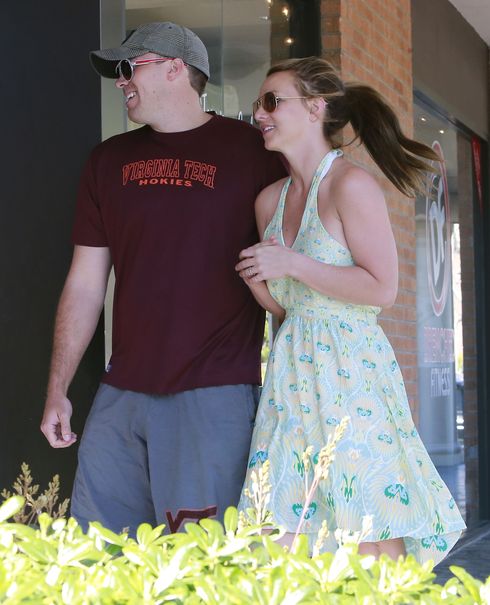 Britney Spears Out And About With Her New Boyrfriend