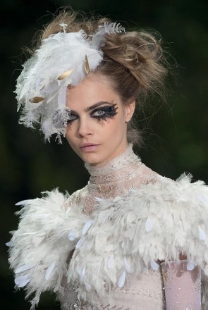 Haute-Couture Fashion Week - Cara Delevingne Models For Chanel - Paris