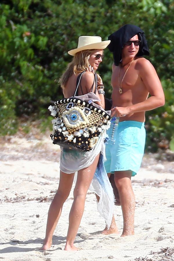 Heidi Klum si Vito Schnabel in St