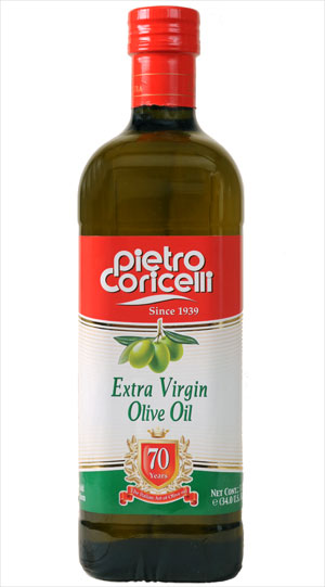 Uleiul de masline extra virgin Pietro Coricelli