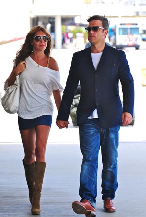 Ayda Field, Robbie Williams