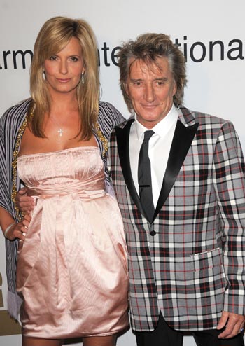 Penny Lancaster, Rod Stewart