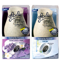 Glade Sense&Spray Collection, odorizantul  automatic si
decorativ