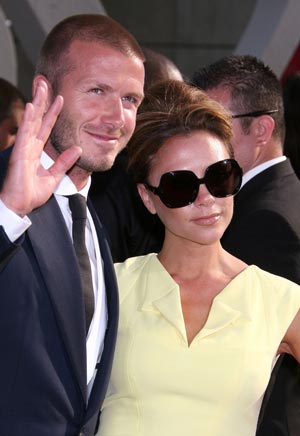 David, Victoria Beckham