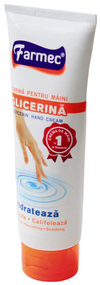 Crema pentru maini cu Glicerina Farmec