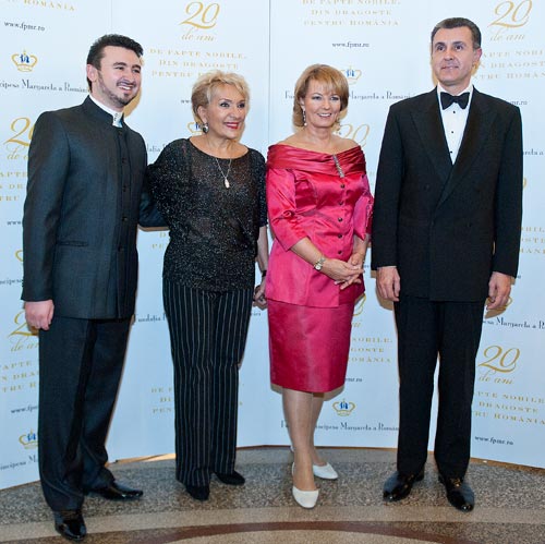 Yuriy Tsiple, Nelly Miricioiu, Prinicipesa Margareta, principele Radu