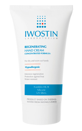 Iwostin Crema regeneratoare pentru maini in sezonul rece