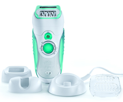 Noul Braun Silk-epil 7 Dual Epilator - epilare si exfoliere rapida