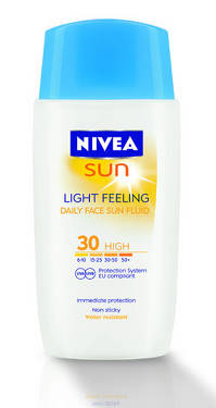 Lotiune de fata NIVEA SUN Light Feeling FPS 30