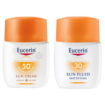 Protectie solara pentru fata cu Eucerin