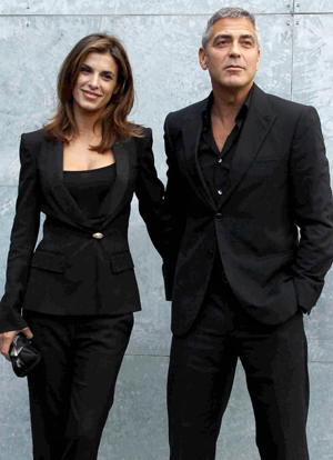 Elisabetta Canalis, George Clooney