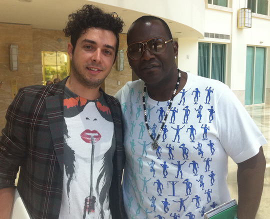 Marius Moga, Randy Jackson