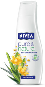 Lotiune de corp NIVEA pure & natural