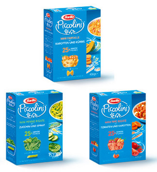 Paste cu piure de legume de la Barilla