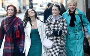 Cynthia Nixon, Sarah Jessica Parker, Kirstin Davis, Kim Cattrall