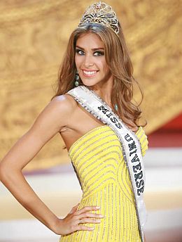 Dayana Mendoza, Miss Univers 2008