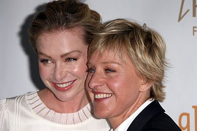 Portia de Rossi, Ellen DeGeners