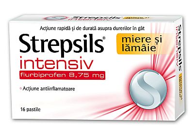 Strepsils Intensiv miere si lamaie