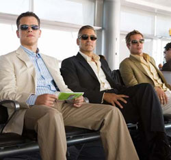 George Clooney, Brad Pitt, Matt Damon