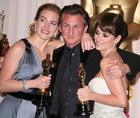 Kate Winslet, Sean Penn, Penelope Cruz