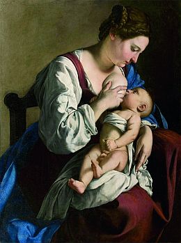 Orazio Gentileschi, Fecioara cu pruncul